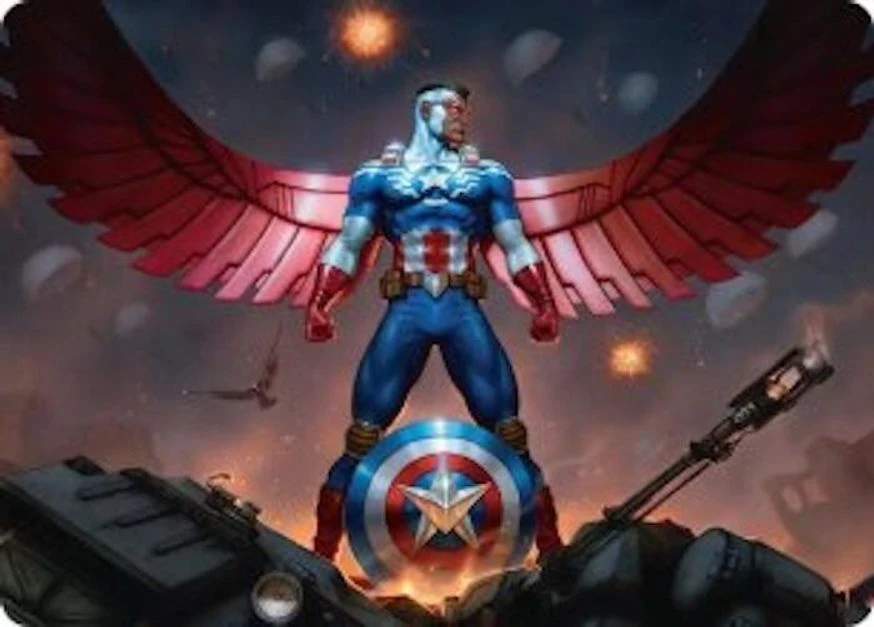 Captain America, Wings of Freedom // Captain America, Wings of Freedom
