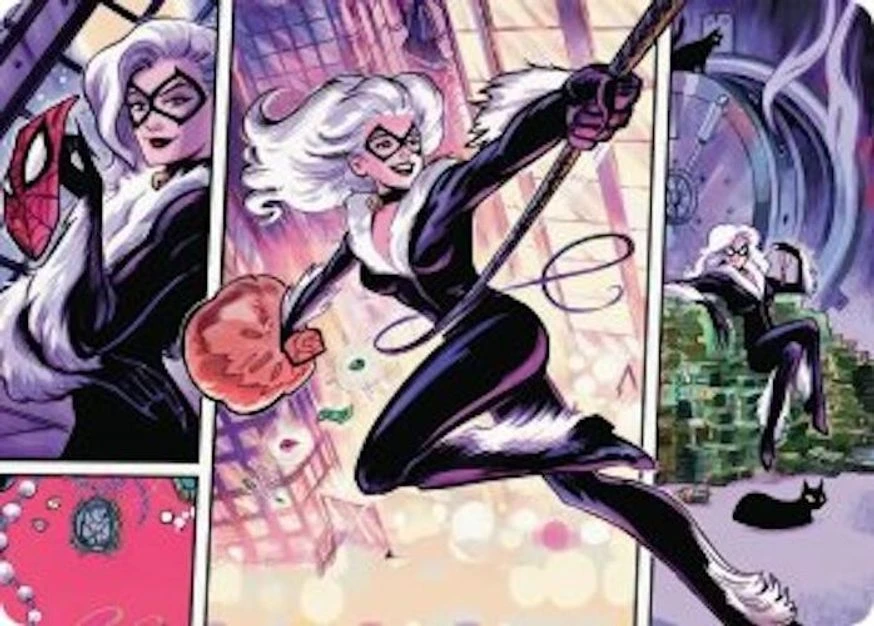 Black Cat, Cunning Thief // Black Cat, Cunning Thief
