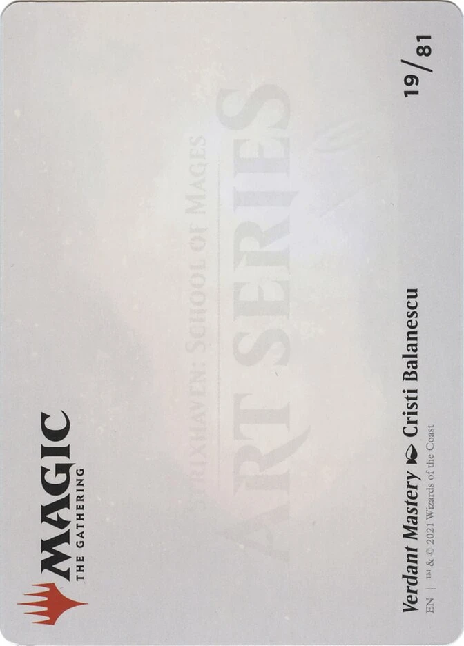 Verdant Mastery // Verdant Mastery — other side