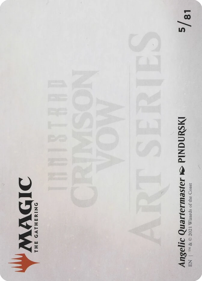 Angelic Quartermaster // Angelic Quartermaster — other side
