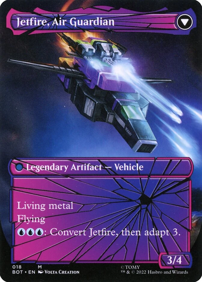 Jetfire, Ingenious Scientist // Jetfire, Air Guardian — other side