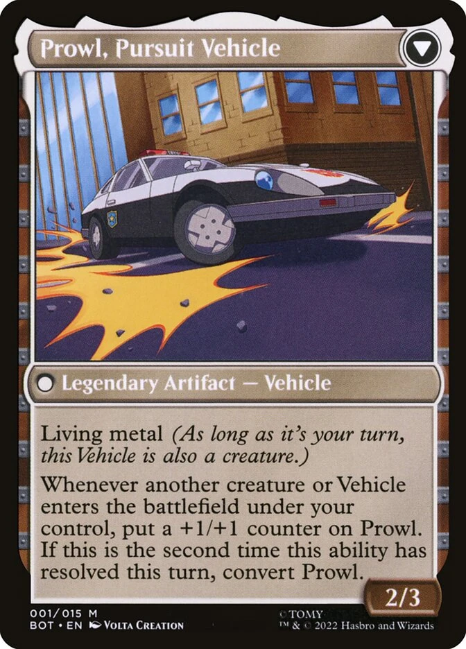 Prowl, Stoic Strategist // Prowl, Pursuit Vehicle — other side