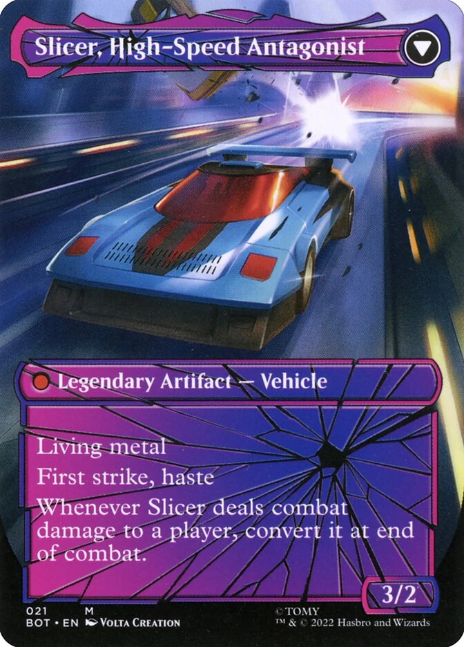 Slicer, Hired Muscle // Slicer, High-Speed Antagonist — other side