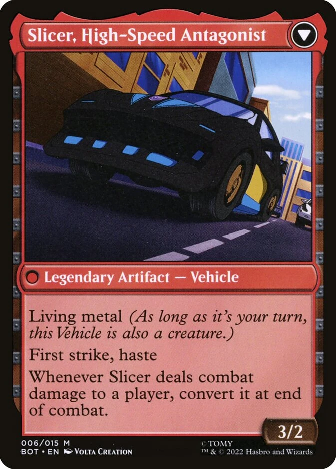 Slicer, Hired Muscle // Slicer, High-Speed Antagonist — other side