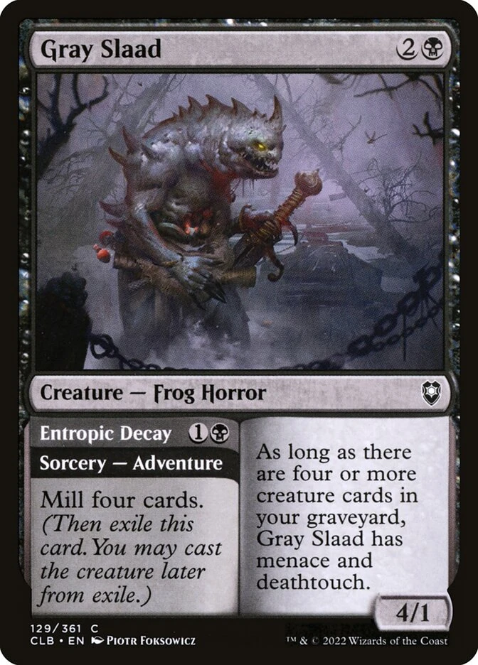 Gray Slaad // Entropic Decay