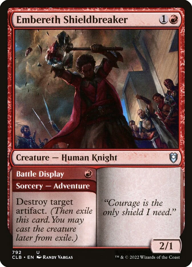 Embereth Shieldbreaker // Battle Display