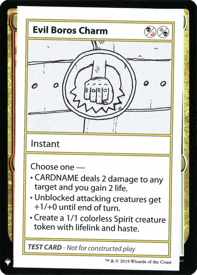 Evil Boros Charm