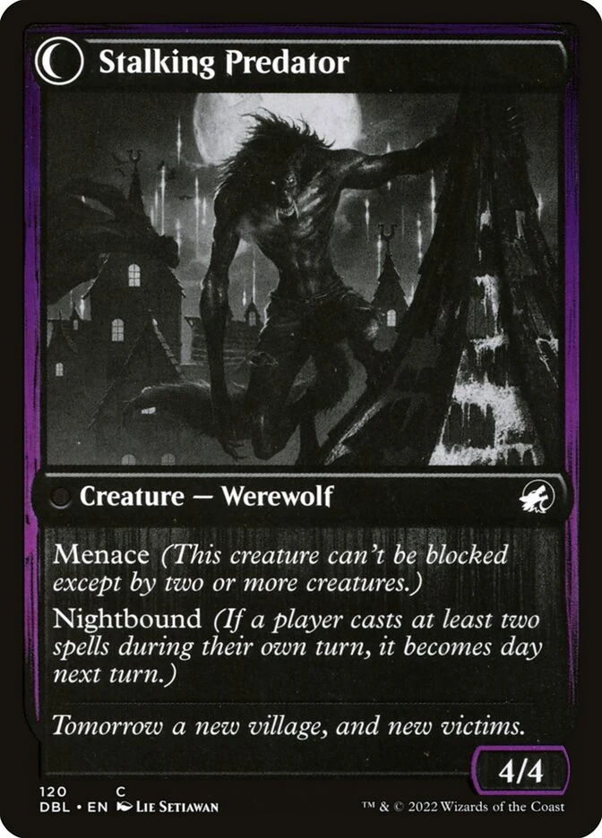 Shady Traveler // Stalking Predator — other side