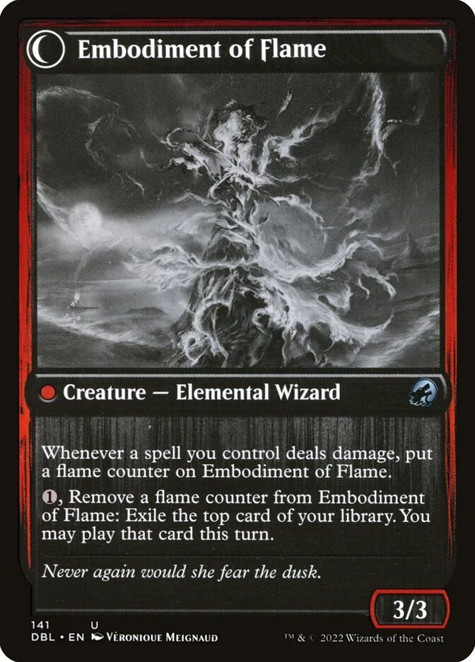 Flame Channeler // Embodiment of Flame — other side