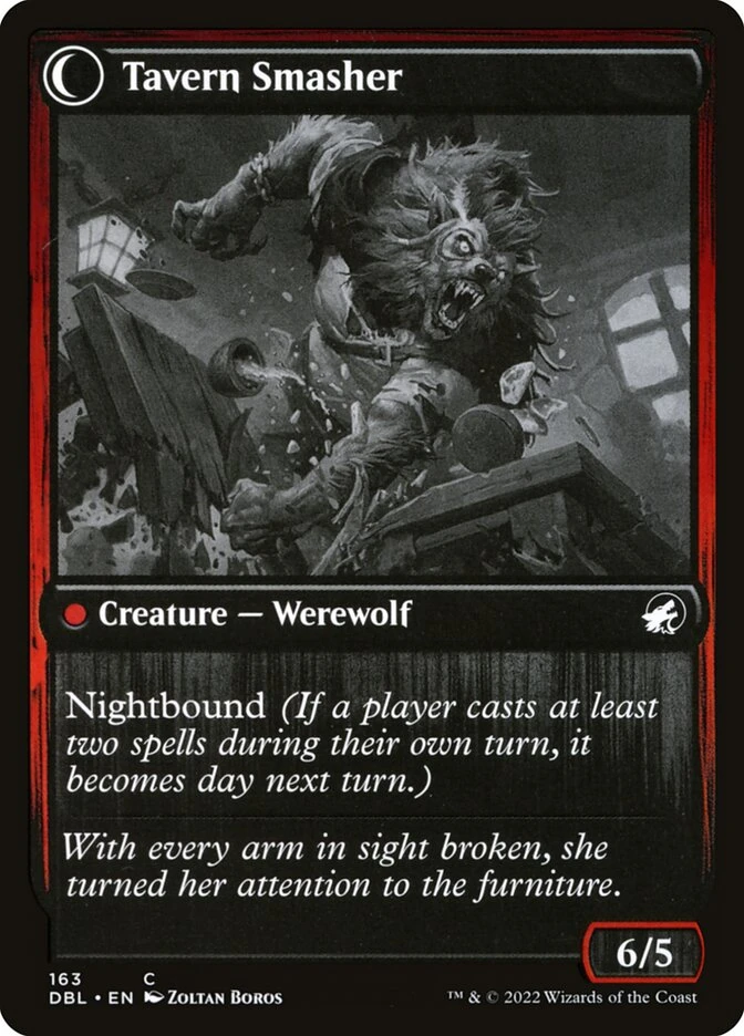Tavern Ruffian // Tavern Smasher — other side