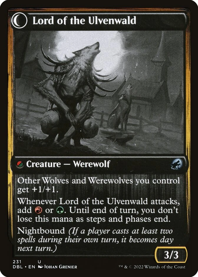 Kessig Naturalist // Lord of the Ulvenwald — other side