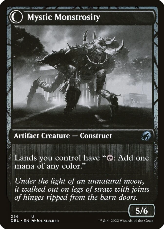 Mystic Skull // Mystic Monstrosity — other side
