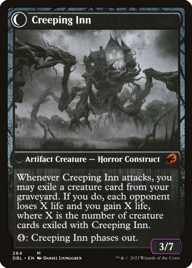 Hostile Hostel // Creeping Inn — other side