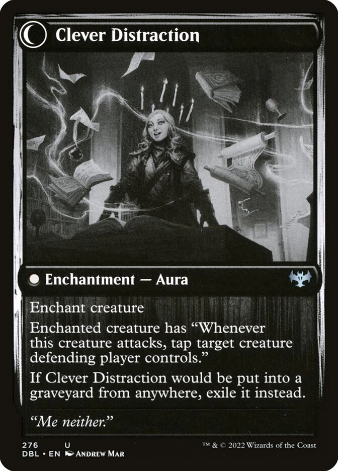 Distracting Geist // Clever Distraction — other side