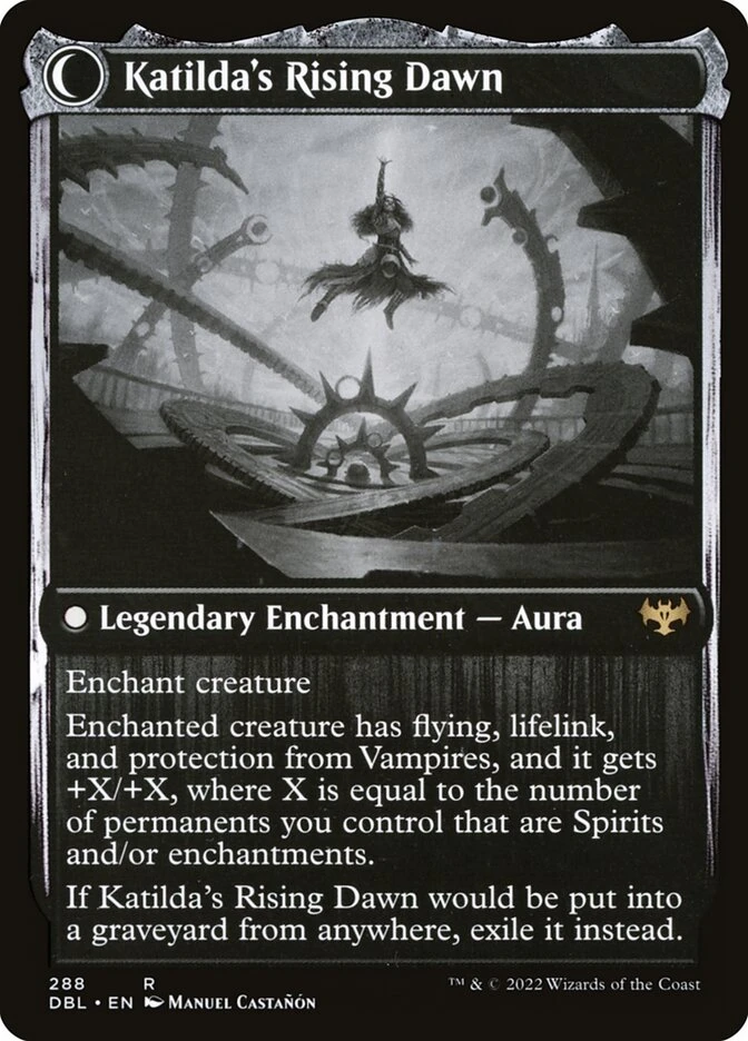 Katilda, Dawnhart Martyr // Katilda's Rising Dawn — other side