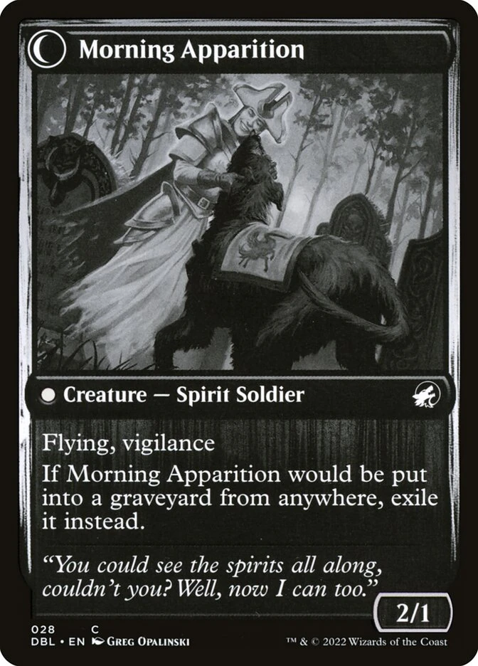 Mourning Patrol // Morning Apparition — other side