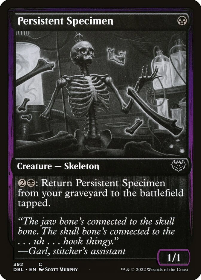 Persistent Specimen