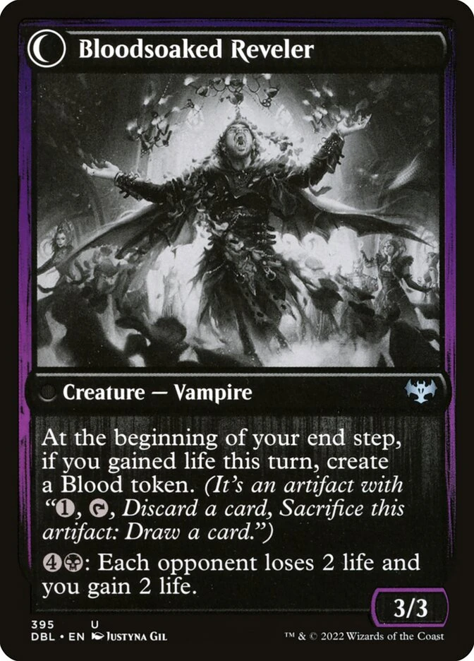 Restless Bloodseeker // Bloodsoaked Reveler — other side