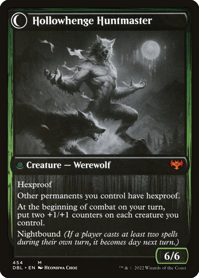 Avabruck Caretaker // Hollowhenge Huntmaster — other side