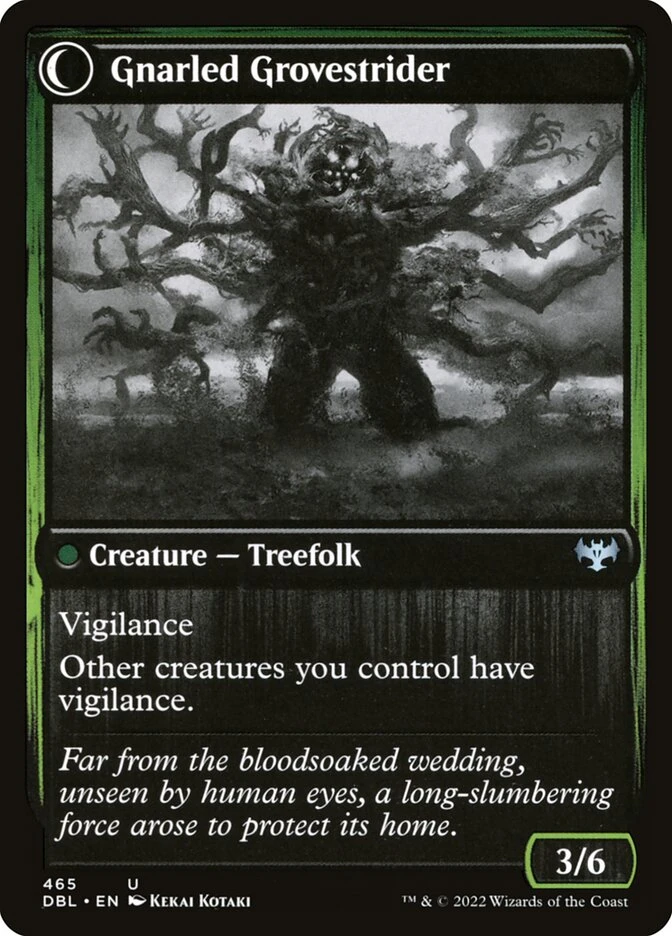 Dormant Grove // Gnarled Grovestrider — other side