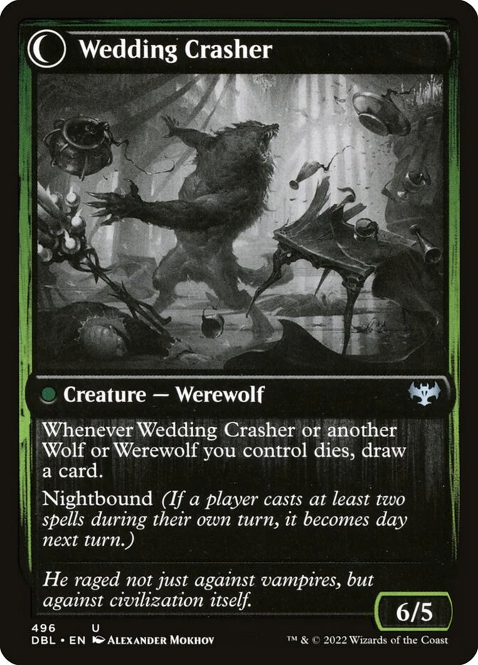 Wolfkin Outcast // Wedding Crasher — other side