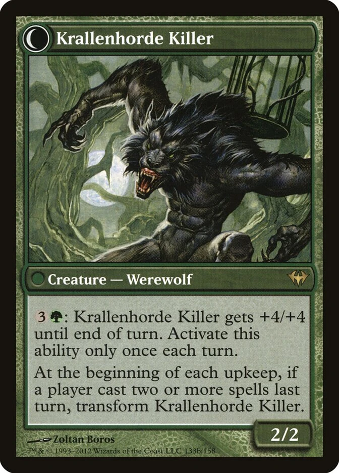 Wolfbitten Captive // Krallenhorde Killer — other side