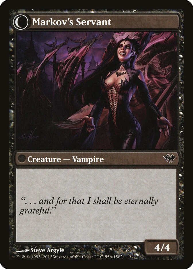 Chosen of Markov // Markov's Servant — other side