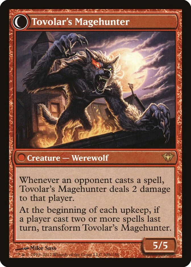 Mondronen Shaman // Tovolar's Magehunter — other side