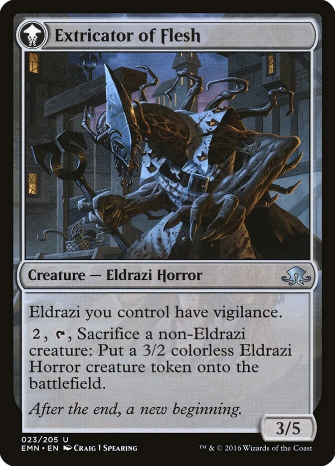 Extricator of Sin // Extricator of Flesh — other side