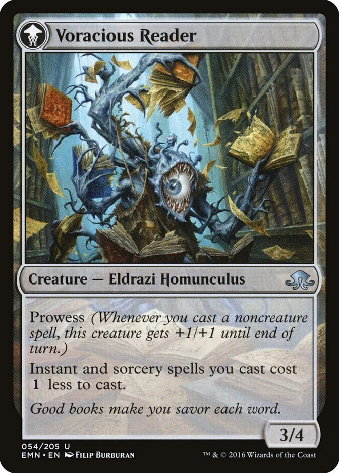Curious Homunculus // Voracious Reader — other side