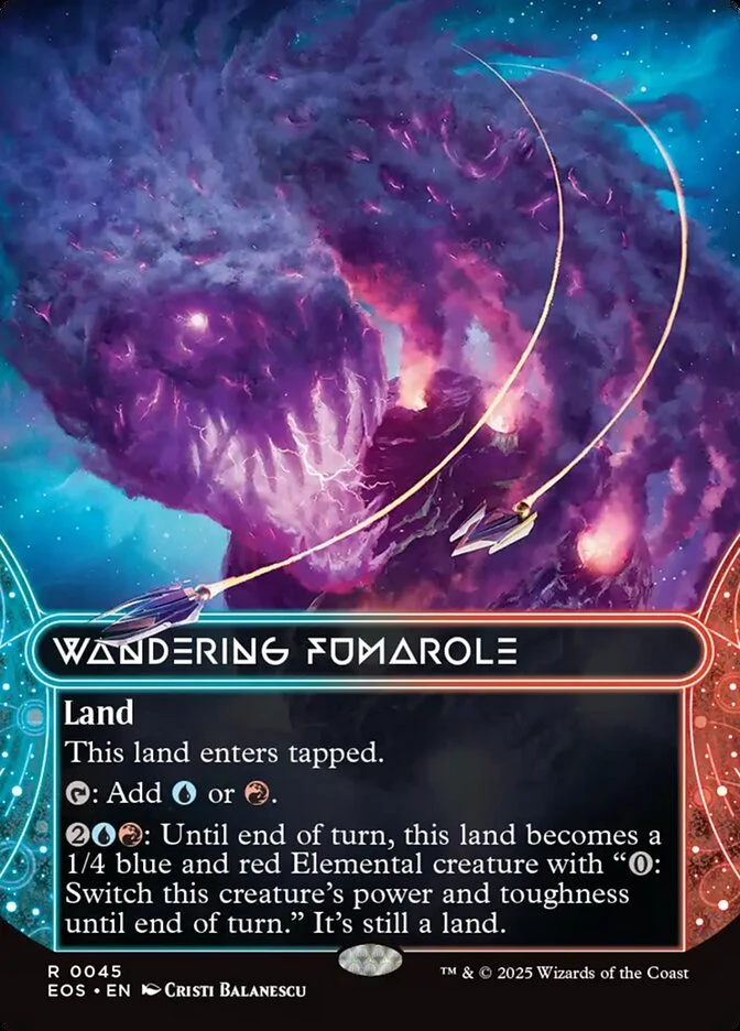 Wandering Fumarole