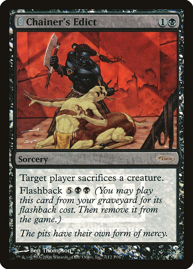Chainer's Edict