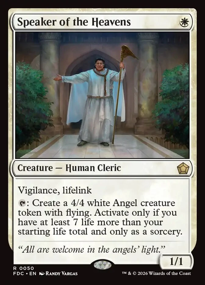Speaker of the Heavens