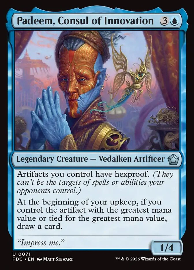 Padeem, Consul of Innovation