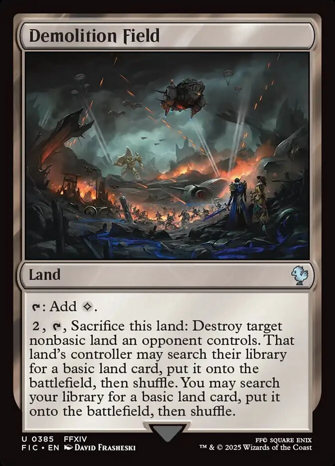 Demolition Field