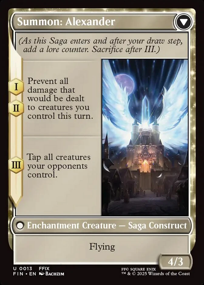 Crystal Fragments // Summon: Alexander — other side