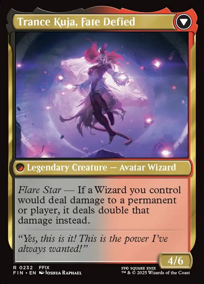 Kuja, Genome Sorcerer // Trance Kuja, Fate Defied — other side