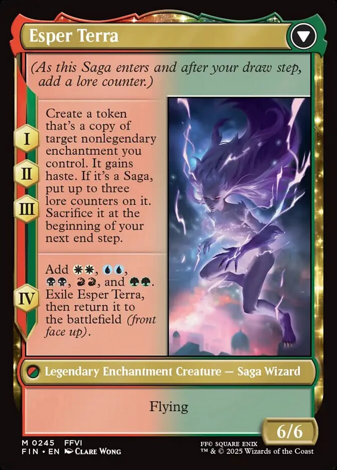 Terra, Magical Adept // Esper Terra — other side