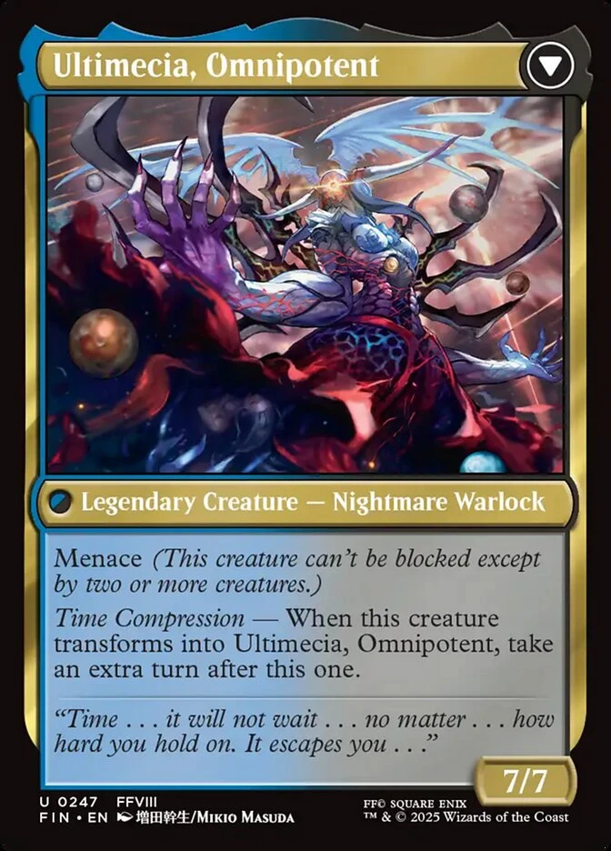Ultimecia, Time Sorceress // Ultimecia, Omnipotent — other side