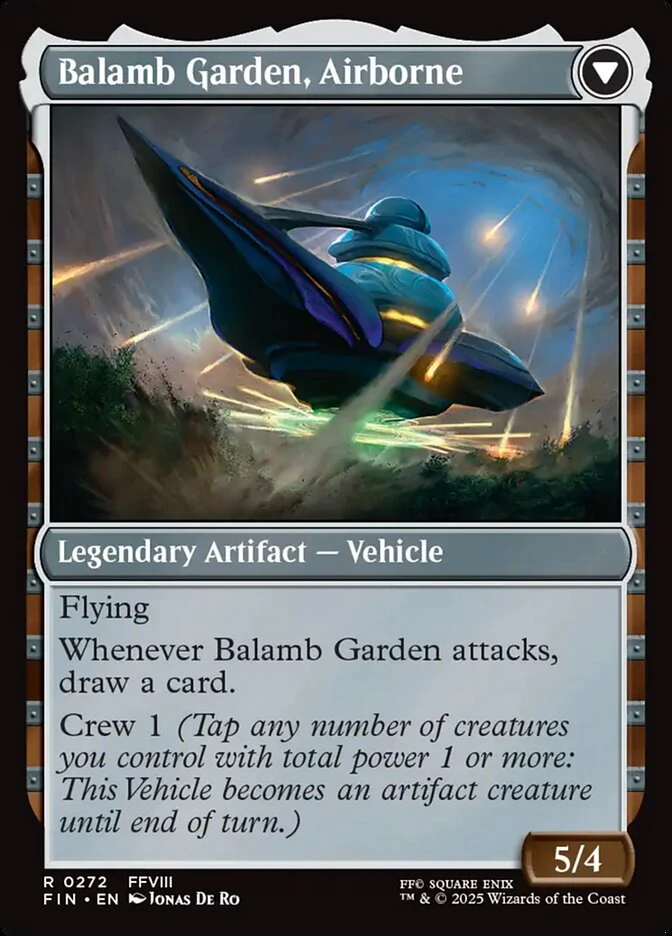 Balamb Garden, SeeD Academy // Balamb Garden, Airborne — other side