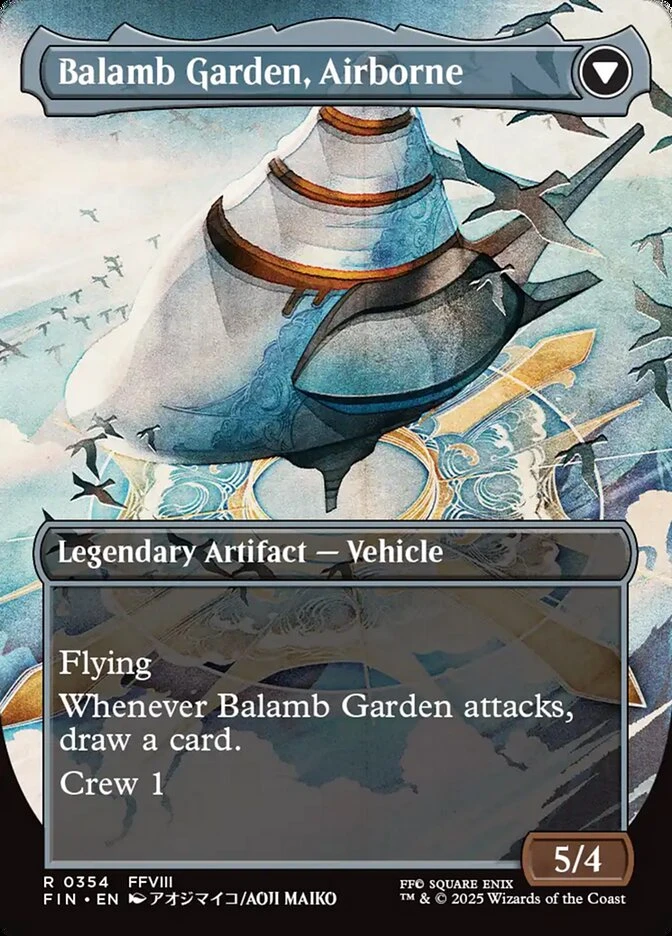 Balamb Garden, SeeD Academy // Balamb Garden, Airborne — other side