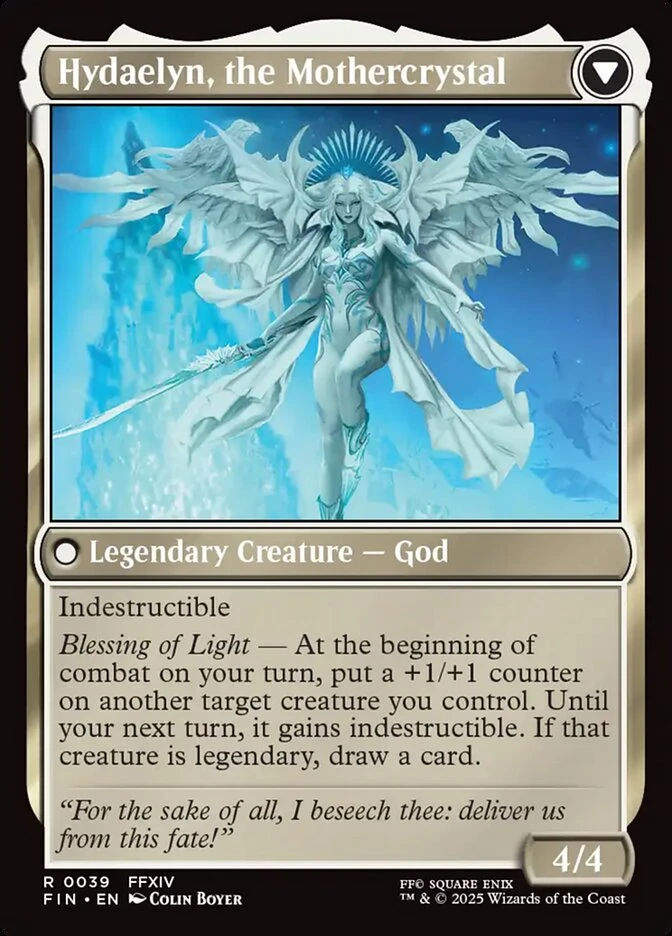 Venat, Heart of Hydaelyn // Hydaelyn, the Mothercrystal — other side