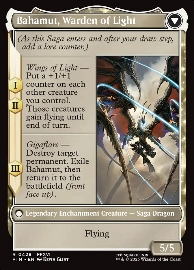 Dion, Bahamut's Dominant // Bahamut, Warden of Light — other side