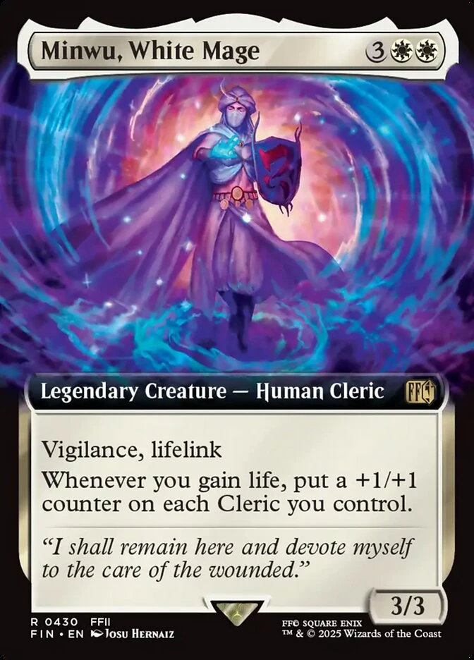 Minwu, White Mage