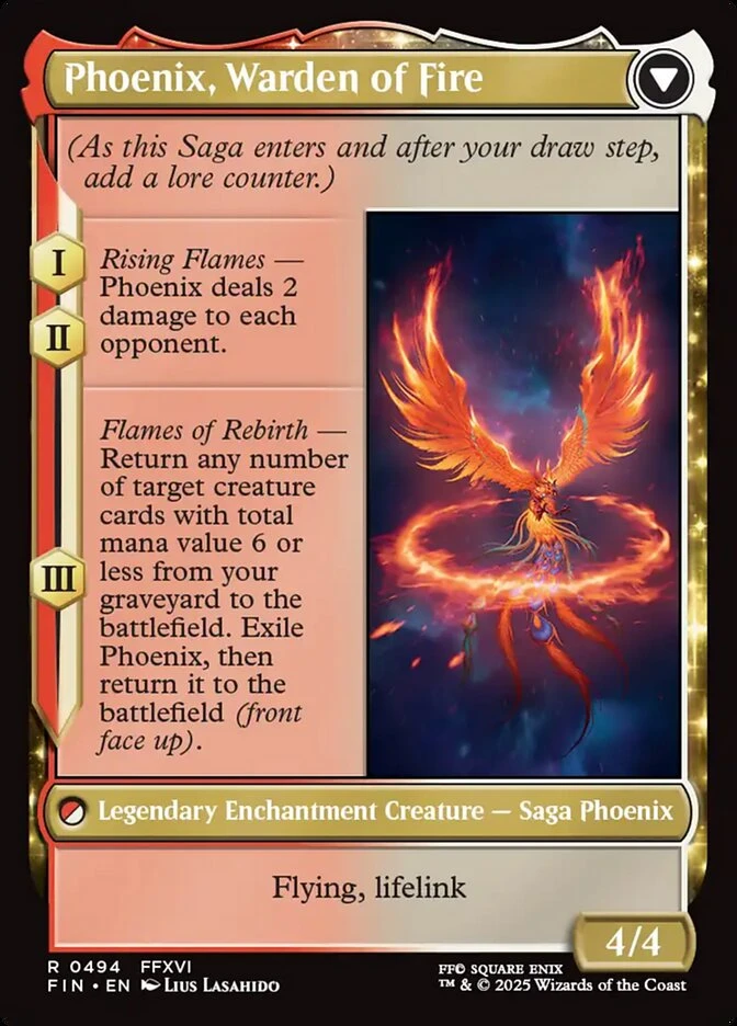 Joshua, Phoenix's Dominant // Phoenix, Warden of Fire — other side