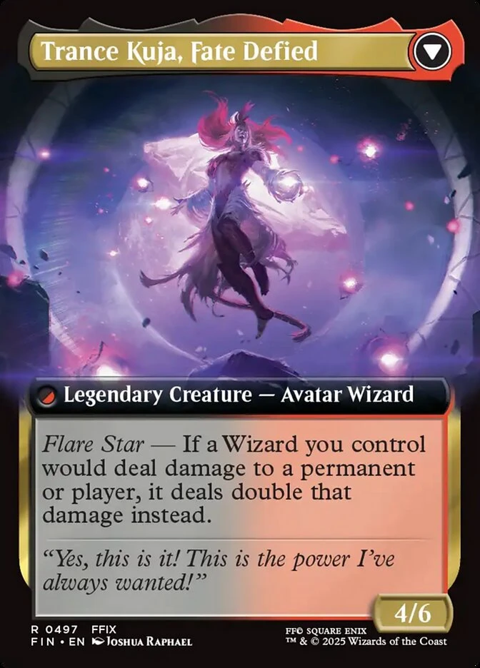 Kuja, Genome Sorcerer // Trance Kuja, Fate Defied — other side