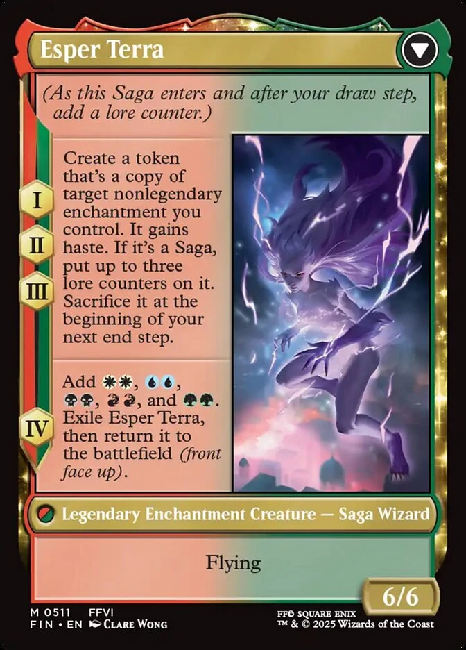 Terra, Magical Adept // Esper Terra — other side