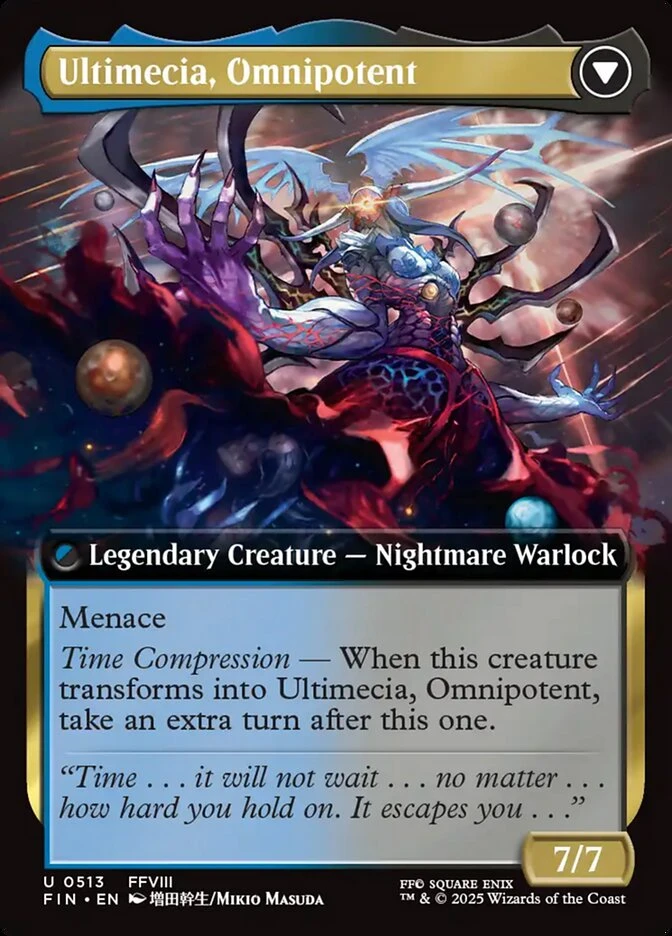 Ultimecia, Time Sorceress // Ultimecia, Omnipotent — other side