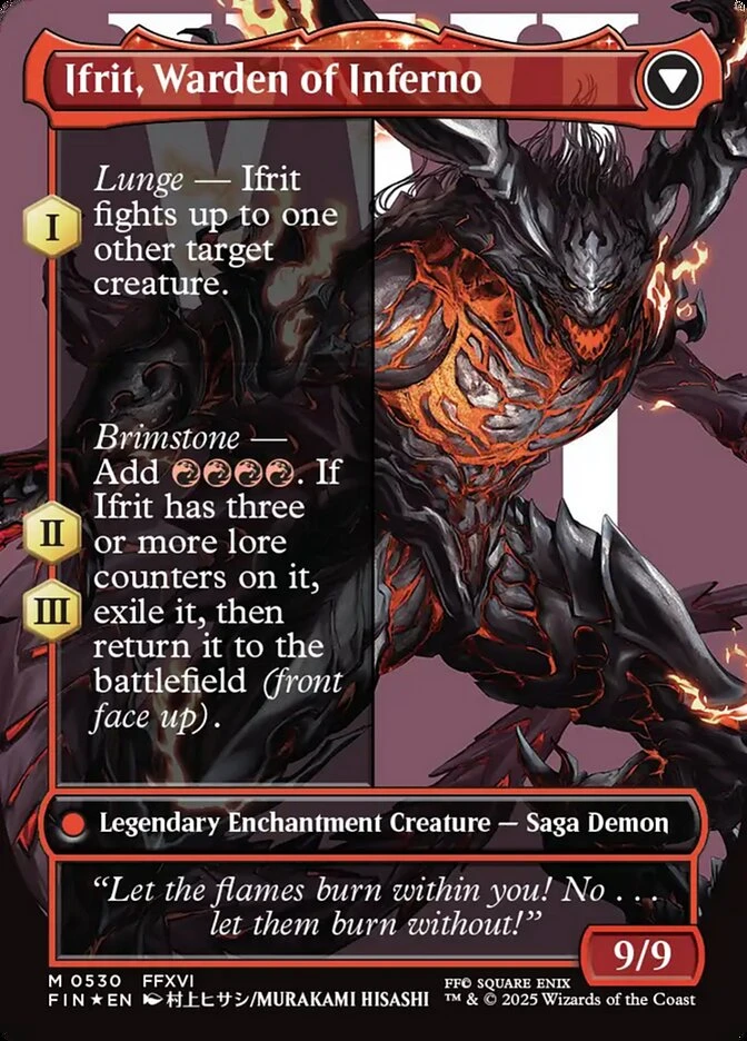 Clive, Ifrit's Dominant // Ifrit, Warden of Inferno — other side