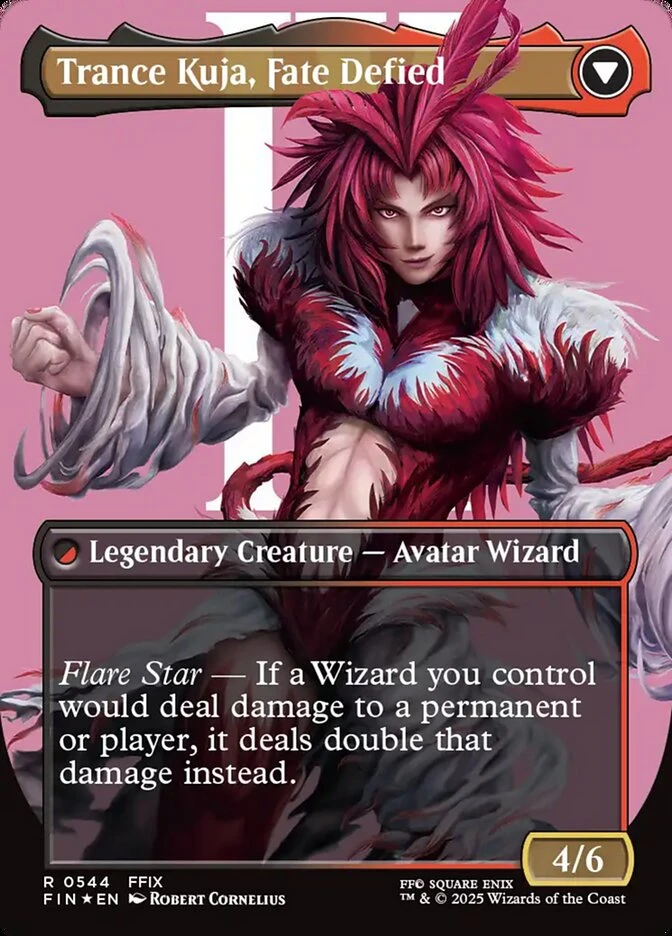 Kuja, Genome Sorcerer // Trance Kuja, Fate Defied — other side